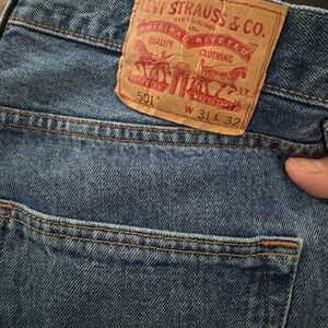 Levi's 501 Men's Blue Jeans